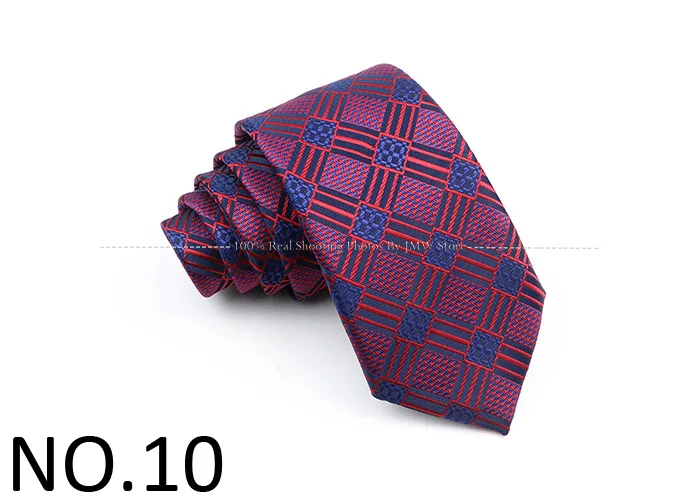 Neue dünne 7cm Krawatten für Männer Hochzeits kleid Krawatte schwarz Blumen gestreifte Patchwork Krawatte Business schlanke Hemd Zubehör Geschenk Krawatte – Detail 10