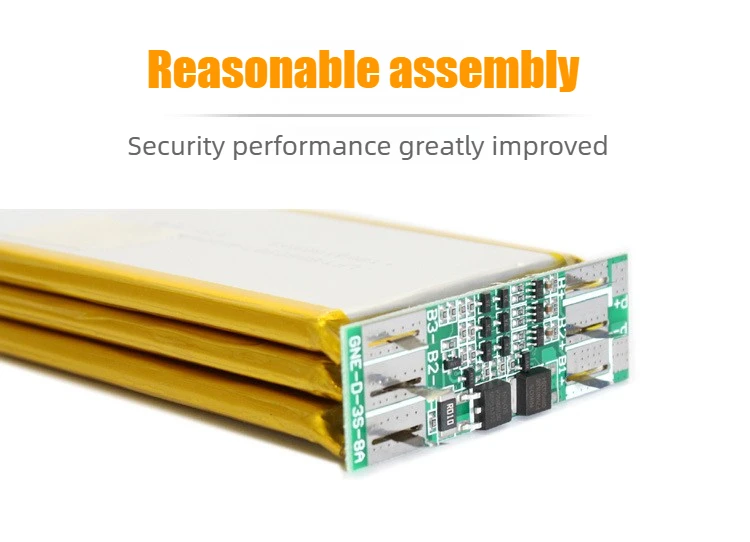 12V Polymer Lithium Battery 6Ah-20Ah for Power Display Light, Charging Protectio