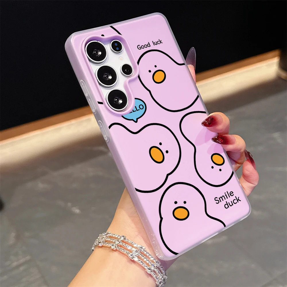 Charming Yellow Duck Silicone Phone Case Cover