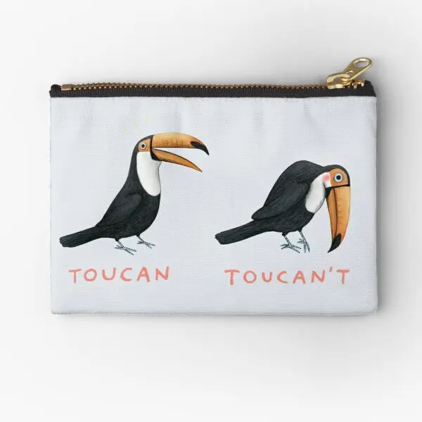 

Мужские и женские карманы для монет Toucan Touca, без молнии, с карманами для хранения монет и ключей