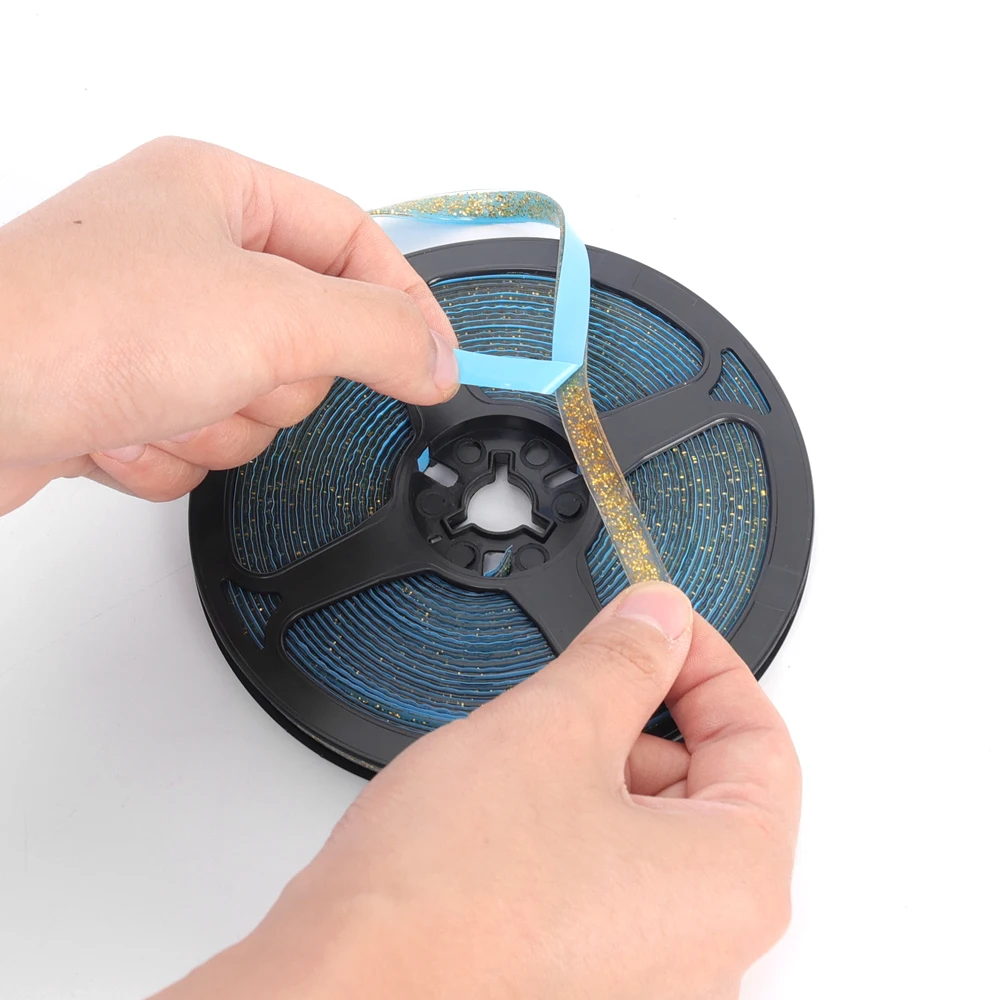 Double Sided Tape 12M Ceramic Tile Gap Tape Self-Adhesive Wall Floor Gap Beautiful Seam Tapes Sticker Kitchen Bathroom Waterproof Home Decor Strip Repair Tape