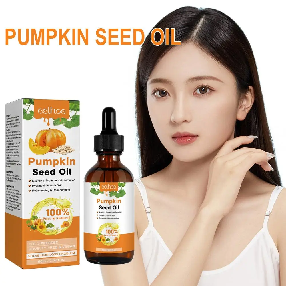 

Pumpkin Seed Oil Products For Man Women Anti Hair Loss Fast Regrowth Thicken Oils Scalp Treatment Hair Care B6z9