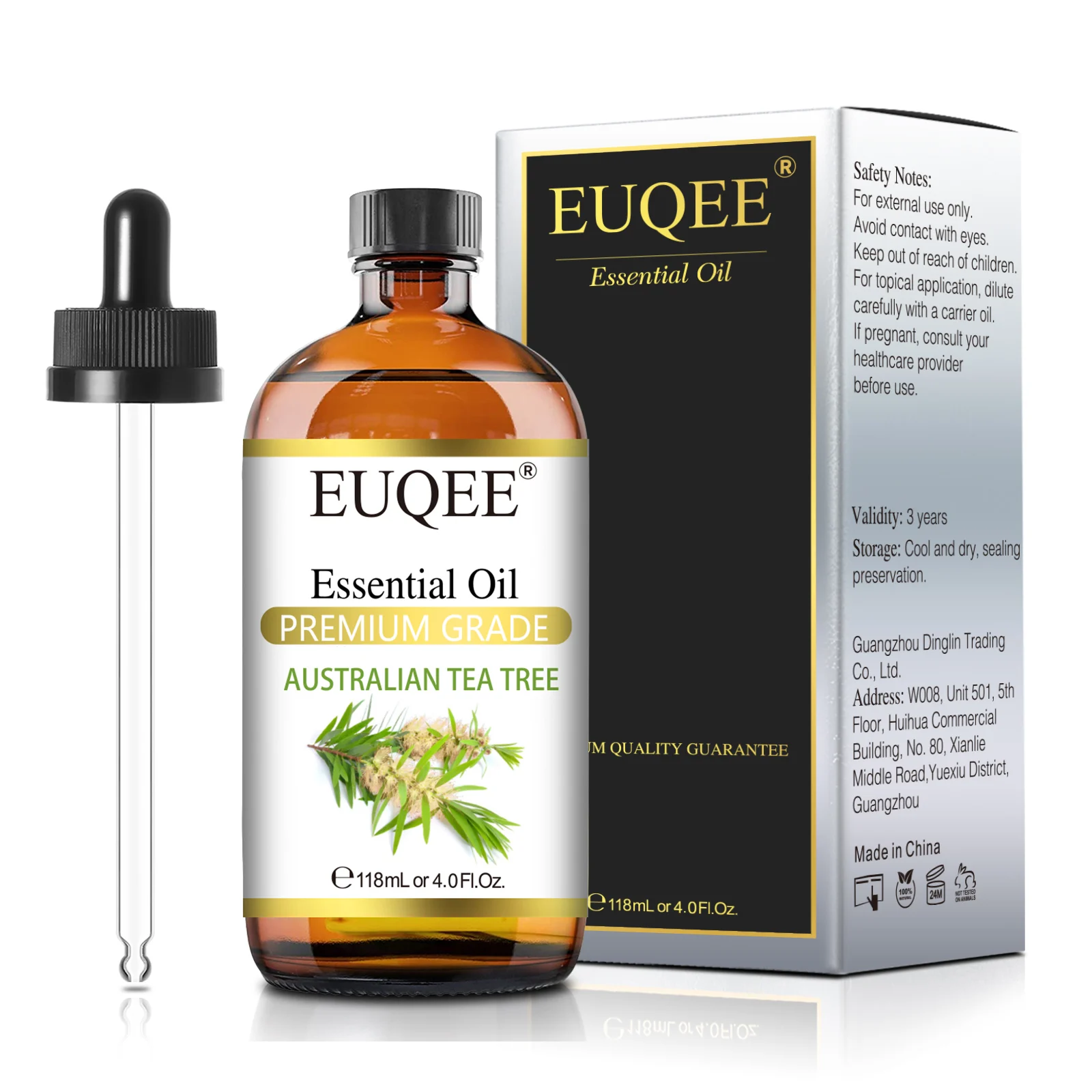 Aromatherapy Essential Oil Blend - Bergamot, Eucalyptus, Sandalwood, Cinnamon, Lavender