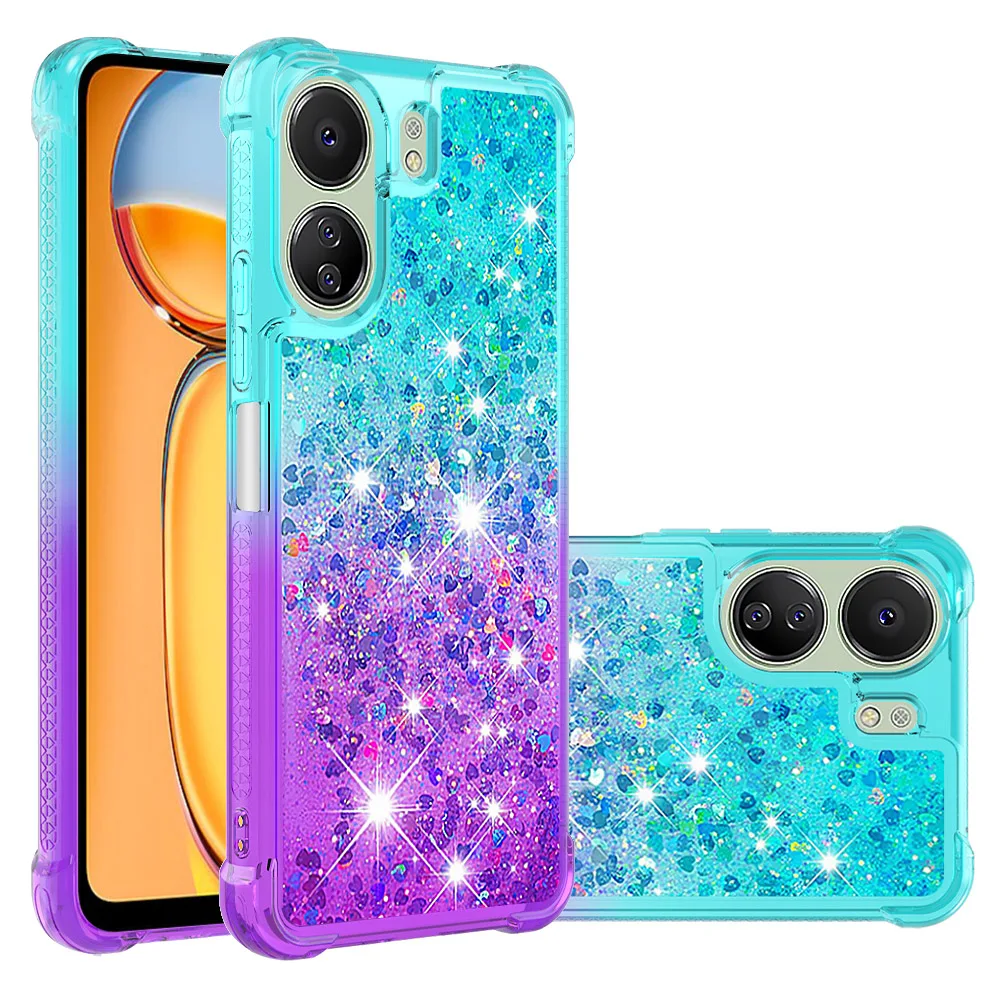 

10 шт., противоударный чехол для телефона Xiaomi 14 Redmi A3 13C Note 13 POCO M6 C65 Pro 4G