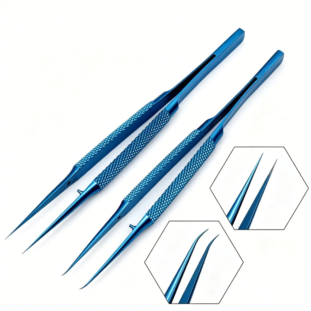 Professional Titanium Alloy Anti-Magnetic Tweezers