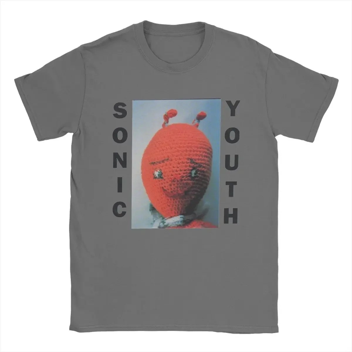 Camisetas de Sonic Youth para hombre, camisetas de algodón, camisetas novedosas de manga corta con cuello redondo, camisetas de fiesta