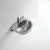 304 Stainless Steel Wash Basin  Stain-Resistant Wall-Mounted Sink  Large Opening Balcony Sink Rust-Free Bathroom Wash Basin 4