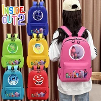 Disney Inside Out 2 Children Schoolbag Kids Anime Printed Backpack Boys Cartoon Cute Book Bags Girl Fashion Casual Knapsack Gift 1