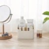 1pc Multi-Functional  Box, TV Air Conditioner Remote Control Organizer, Plastic  Rack, Cosmetic  Box,  Decor, Bathroom Accessori 5