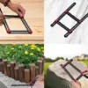 12 Fold Angle Ruler Multi Angle Aluminium Alloy Measuring Ruler Perforated Mold Template Tool Locator Drill Guide Tile Hole 6