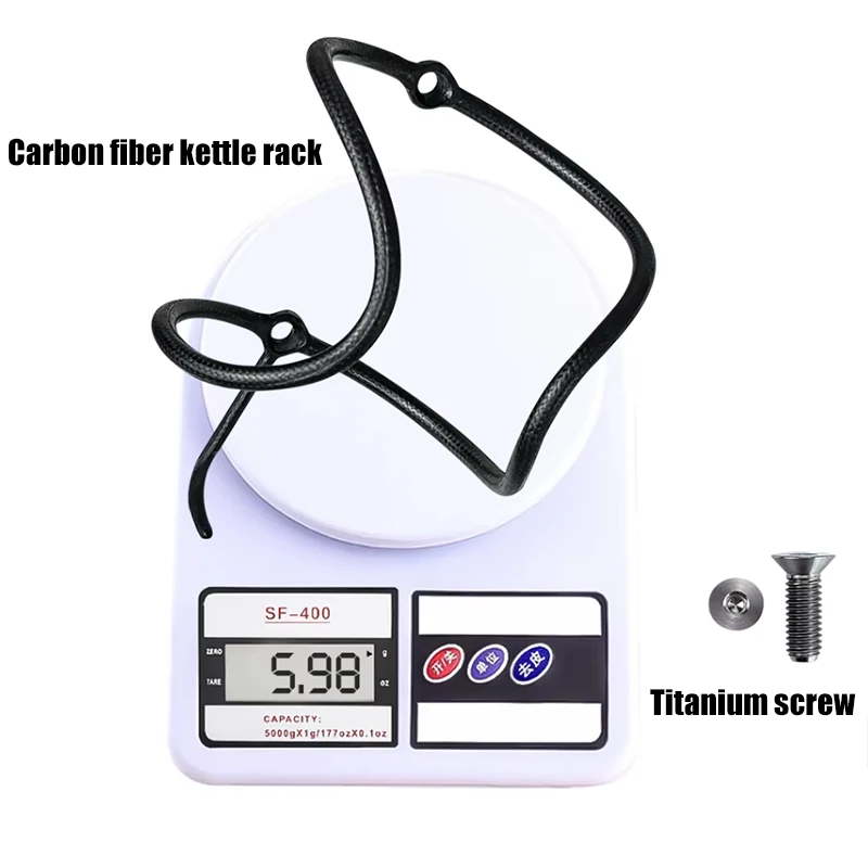 Porte-bouteille d'eau en fibre de carbone 6g, porte-bouteille d'eau de vélo 3K en Fiber de carbone, porte-bouteille d'eau pour vélo de route et vtt, noir mat