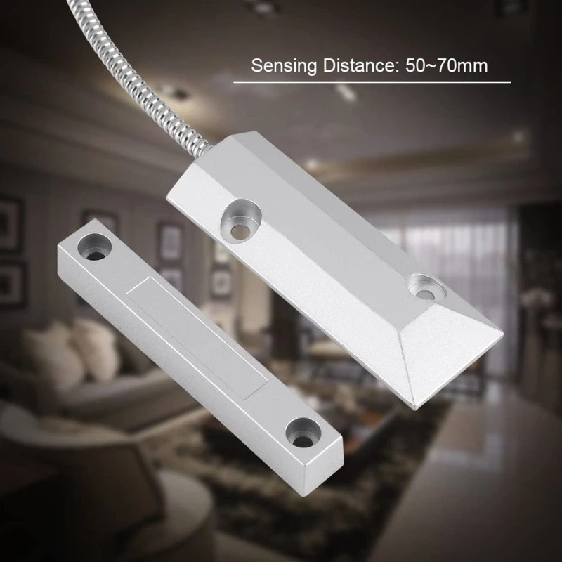 Door Window Detector Home Security Door Window Anti-theft Alarm Surface Mount Strong Concealments