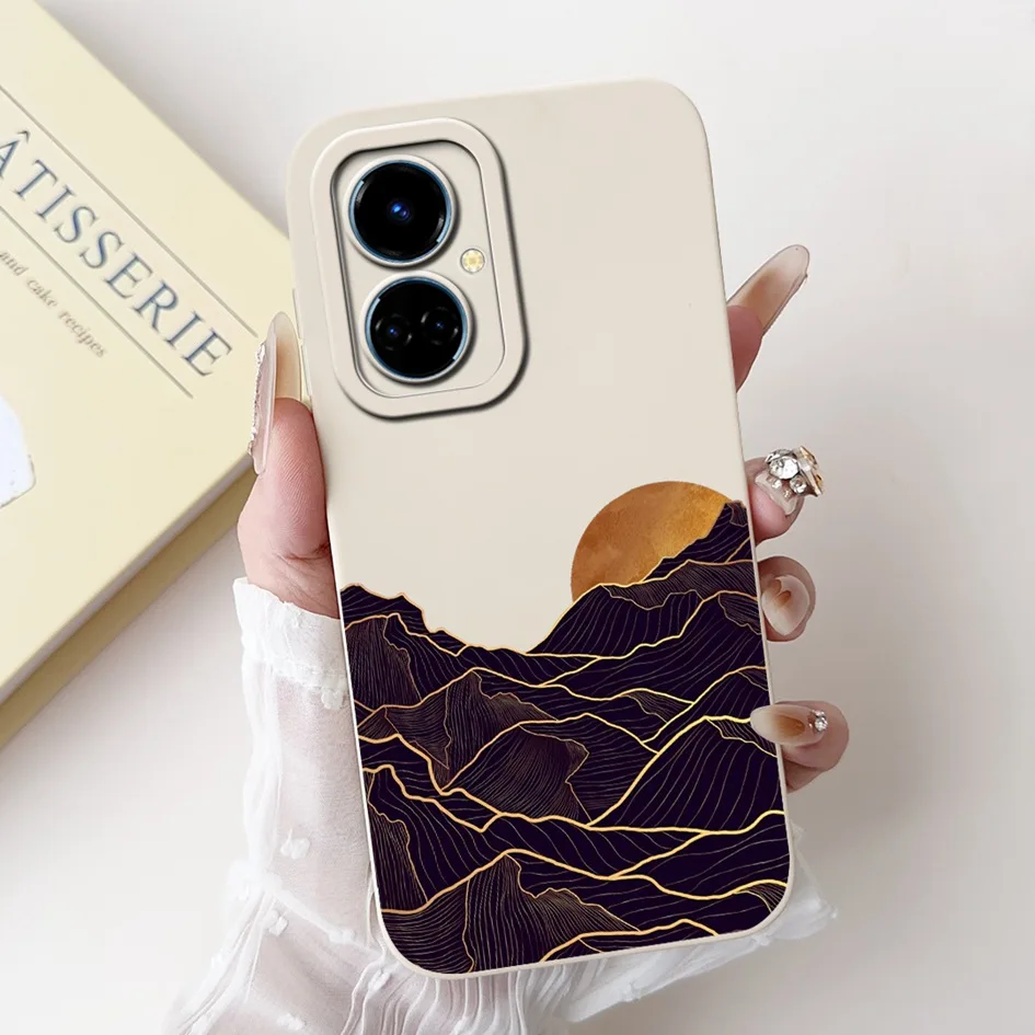 Fashion Pattern Soft Silicone Shockproof Bumper Phone Case Cover