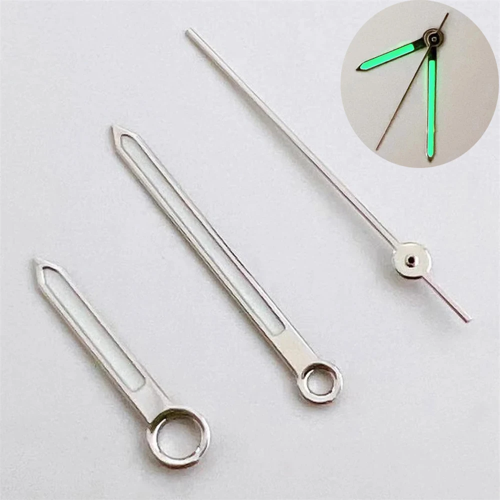 

Creative 16 Style Watch Hands Green Luminous Pointers Needles for NH35/NH36/4R/7S Movement NH35 Hands Watch Accessories Parts