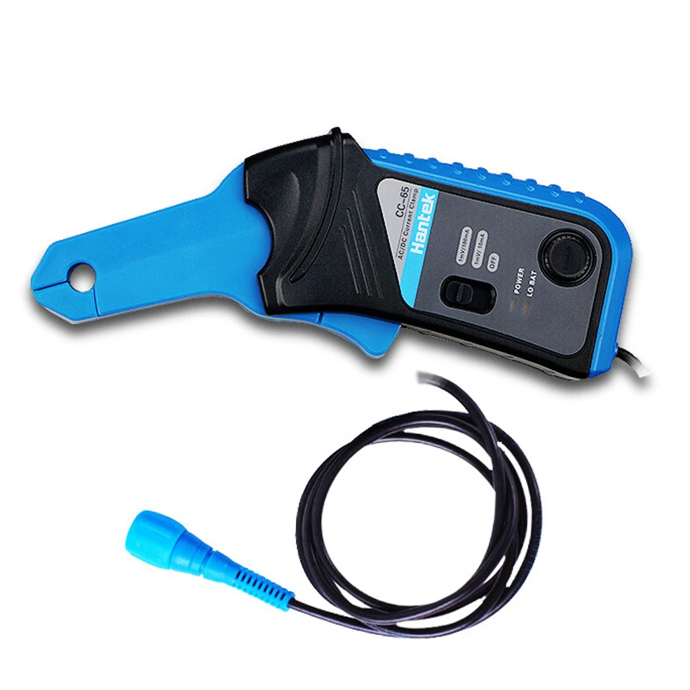 Hantek CC65 AC/DC Current Clamp Meter Transducer for Digital Multimeter Oscilloscope With BNC Plug Applicable Type Connector Digital Multimeter Digital Oscilloscope
