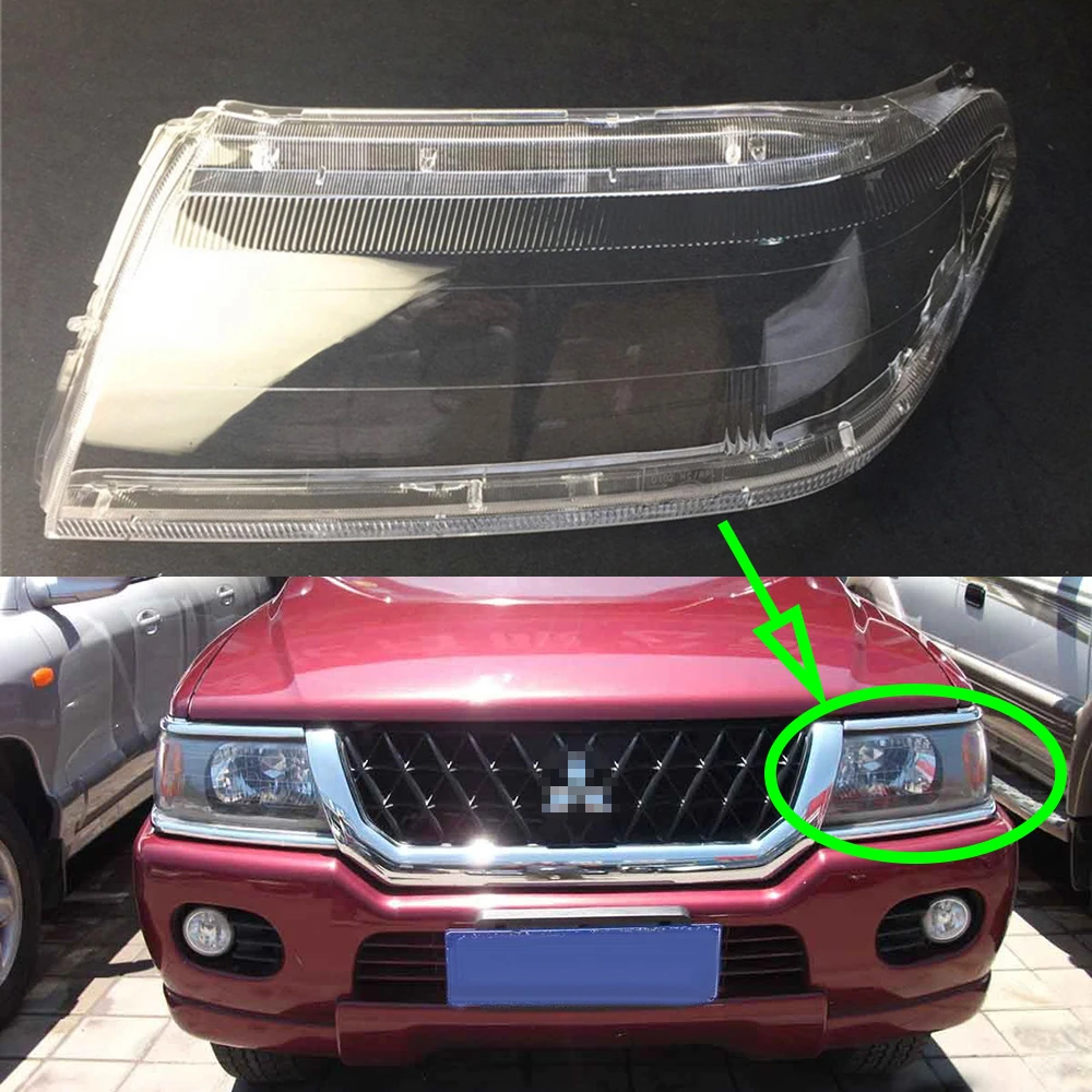 Headlight Lens For Mitsubishi Sport Pajero Race Headlamp Cover Car Glass Replacement Front Head Light Auto Shell Projector Lens Projector Lens Accessories Aliexpress
