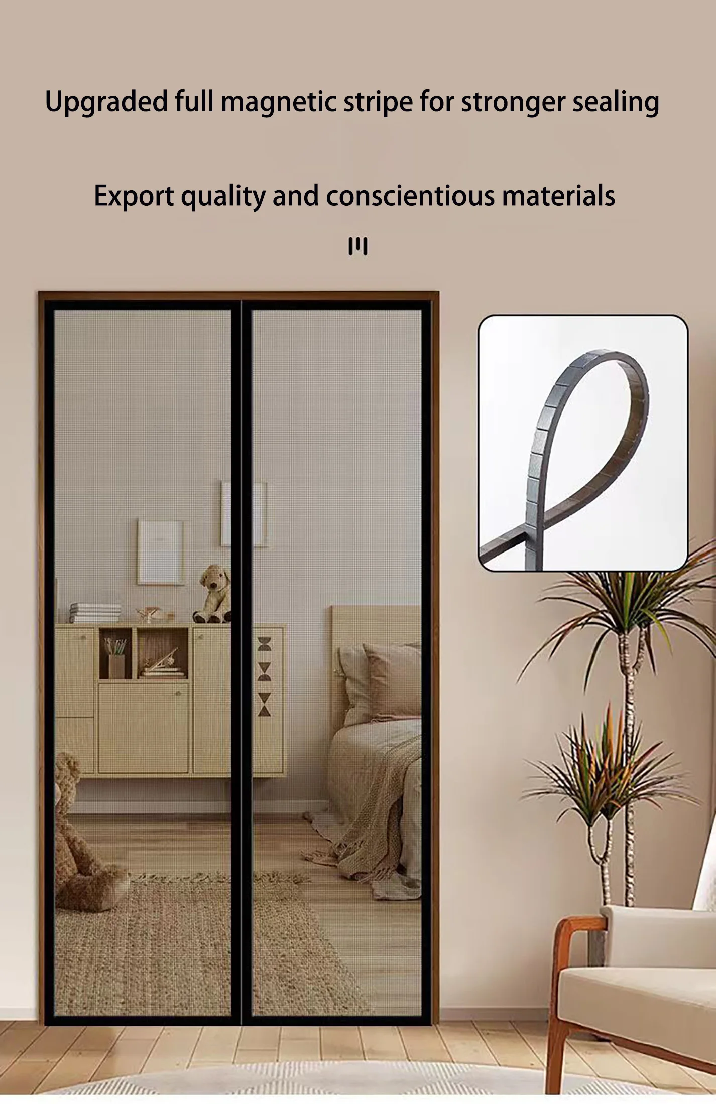 Moustiquaire 120x210 Moustiquaire Porte Porte Aimantée Magnetique,240x220cm Rideaux Moustiquaire Porte Fenetre 180x220