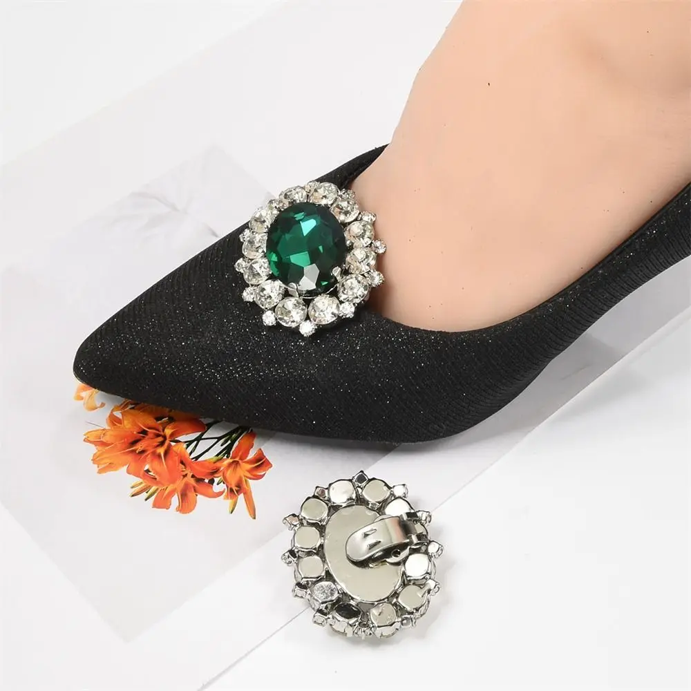 Rhinestone Alloy Shoe Clips for Wedding Bridal Shoes