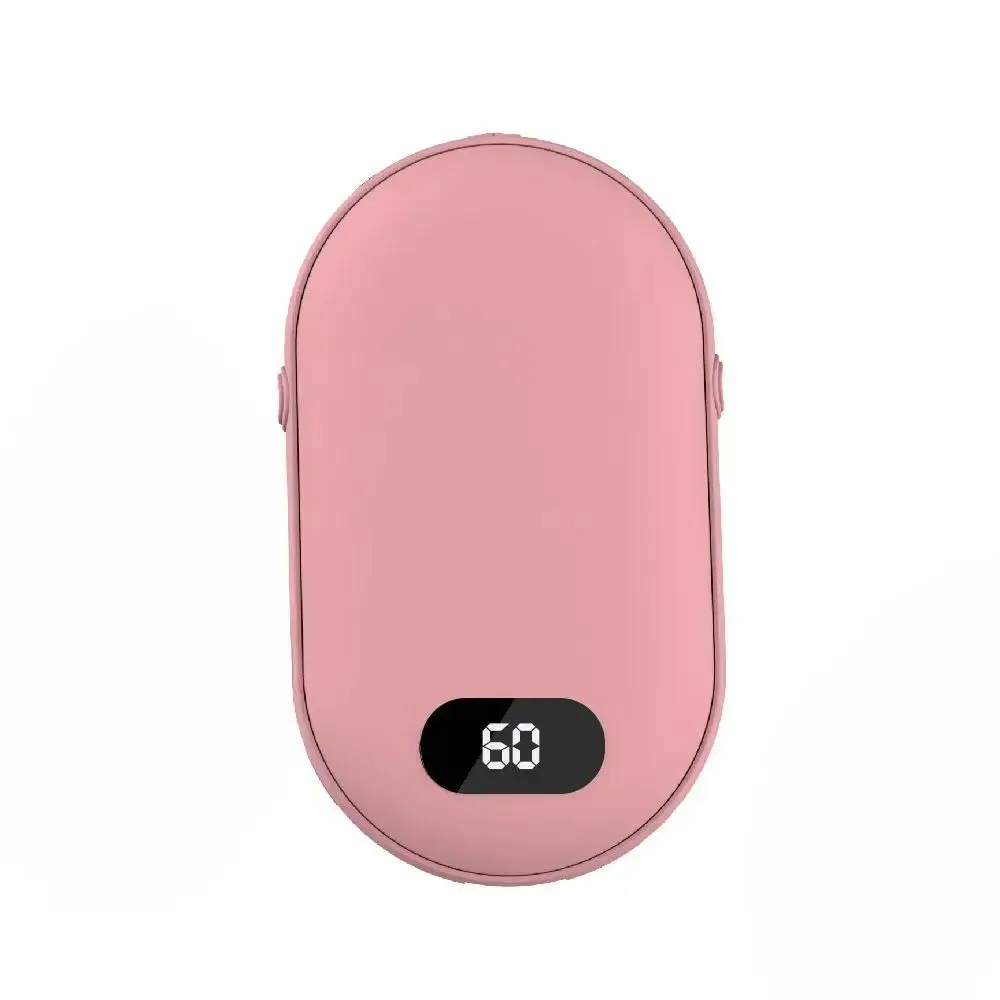 Scaldamani Ricaricabile 2 * 2500mAh,2 in 1 Scaldamani Elettrico con 3 Livelli di Riscaldamento,Scalda Mani Portatile USB-C,Ottimo per Campeggio,Escursionismo,Idee Regalo