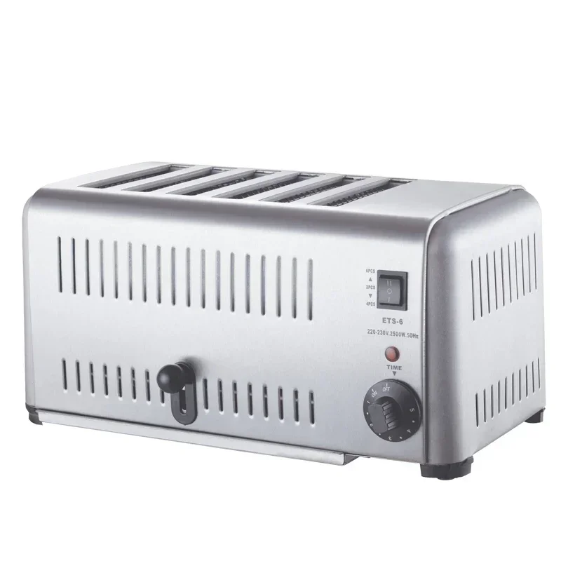 6 Slices Toaster Commercial 4 Slices Toaster steamed bun heater sandwich roaster steamed bun machine