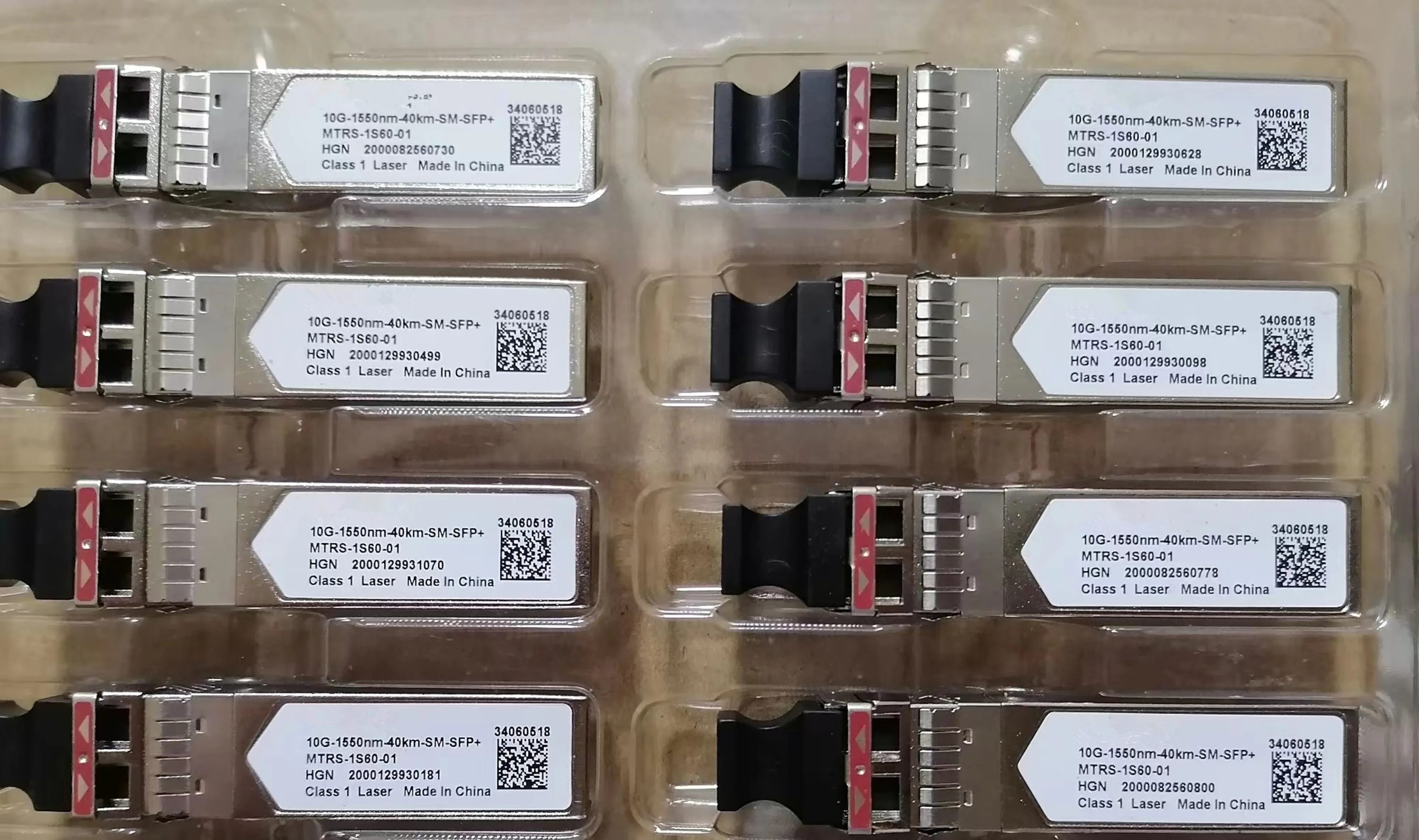 Hu-a Wei 10GB 40KM SFP Optical Switch 34060518 S4017567 10G-1550NM-40KM-SM-SFP+ Single-Mode 40KM Optical Transceiver