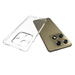 Enhanced Anti - Shock HD Clear Phone Case, Transparent TPU Gel - Moto Signature 5G (Anti - Shock)