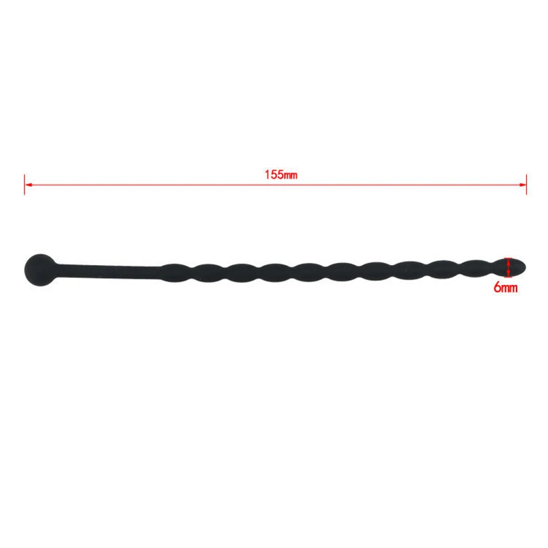 New Design Clear Beginner's Silicone Urethral Sound Penis Stretching Sex Toys Catheters Tube Penis Plug , Sex toys for men.