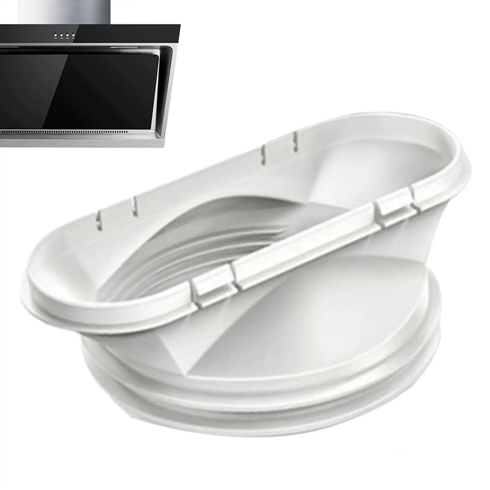 Portable Air Conditioner Hose  150/130mm Diameter Anti-Clockwise Thread,Length up to 300mm AC Hose for Tent RV Window Outdoor