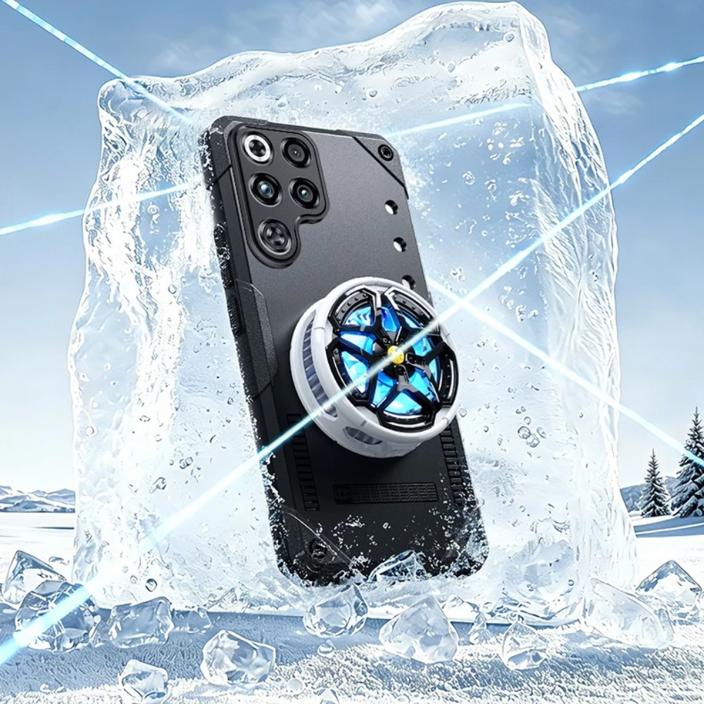 Graphene Heat Dissipation Shockproof Magnetic Silicone Cooling Case