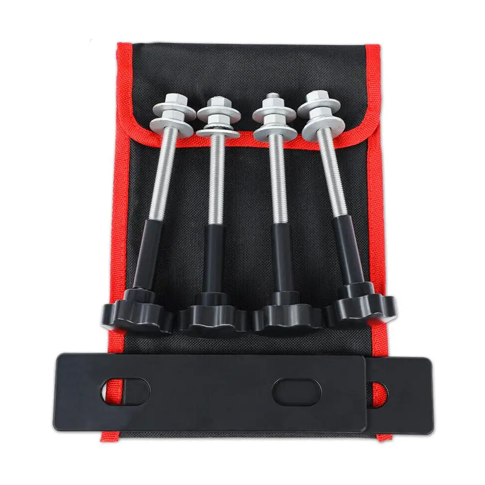 X-BULL Tracks Fixing Pins Mounting Kit Holders Roof Rack Mount Bracket 4WD for X4