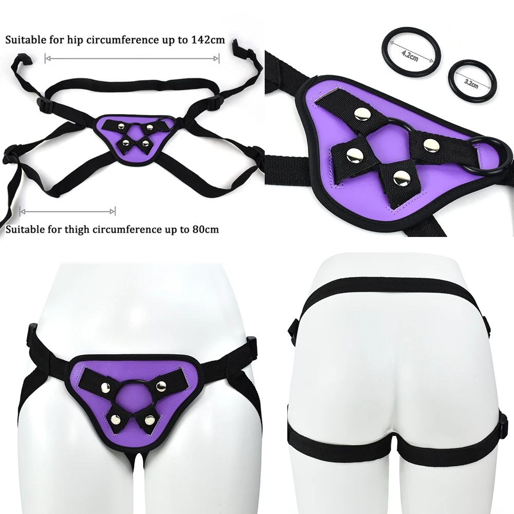 YESBUY Adjustable Bondage Pants Bottom Sex Toys Strap On Dildo Anti-off Sexy Product For Women Lesbian 18+ Strapon Penis Shorts