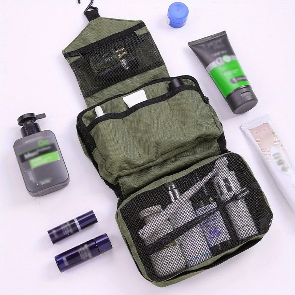 Hanging Mens Toiletry Bag Large Waterproof