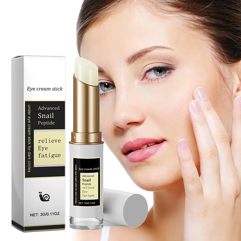 

Anti Wrinkle Snail Eye Cream Stick Reduces Dark Circles Under The Eyes Reduces Puffiness Under Eye Bags Provides Eye Care