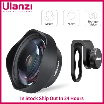 ULANZI 10X Macro Phone Camera Lens Universal Lens for iPhone 16 15 14 13 12 Pro/Pro Max All Android smartphone Phone Lens