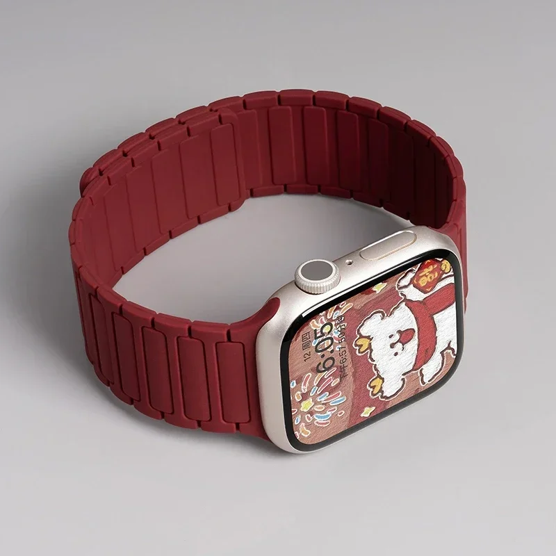 ตัวเลือกสินค้า สายซิลิโคน Apple Watch ยืดหยุ่นใส่สบาย หลายขนาด