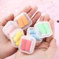 20Pcs Earplug Storage Box Mini Transparent Plastic Small Container Case Pill Hook Jewelry Organizer For Home Small Thing Storage 1