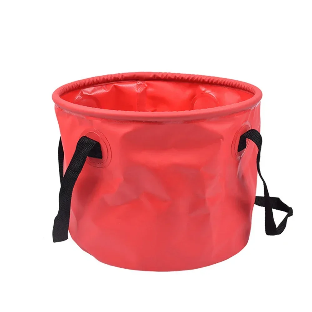 30L Foldable Camping Bucket – Large Collapsible Water Bucket With Drip Basket & Mesh Bag For Outdoor, Fishing, Garden & Car Wash