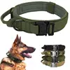 2025 NewPractical Dogs Collar Adjustable Duarable Nylon German Shepard For Medium Large Walking Training Pets Accessories
