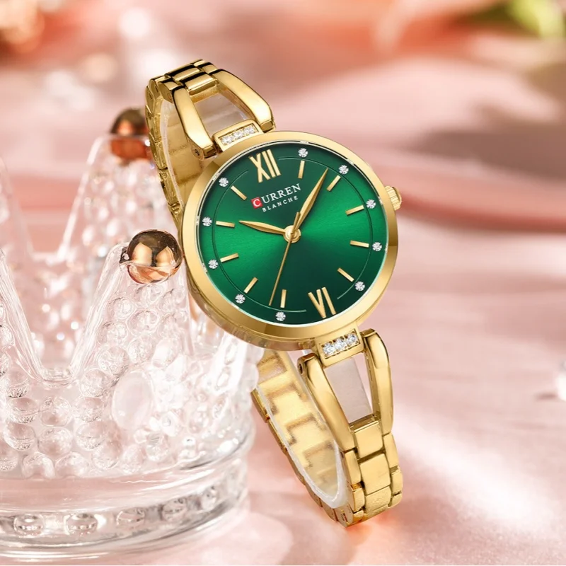 CURREN 9092 Elegant Ladies Quartz Watch Classic Fashion Women Clock Waterproof Stainless Steel Business Casual Women's Watches - 3