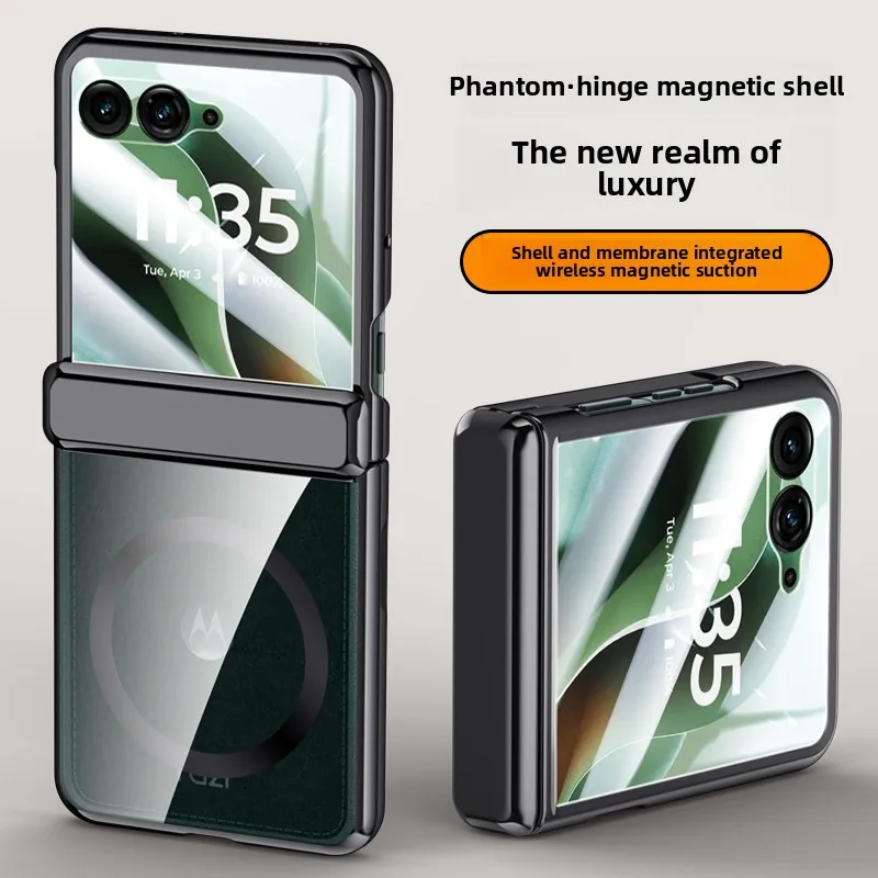 Luxury Transparent 360° Full Cover Case with MagSafe