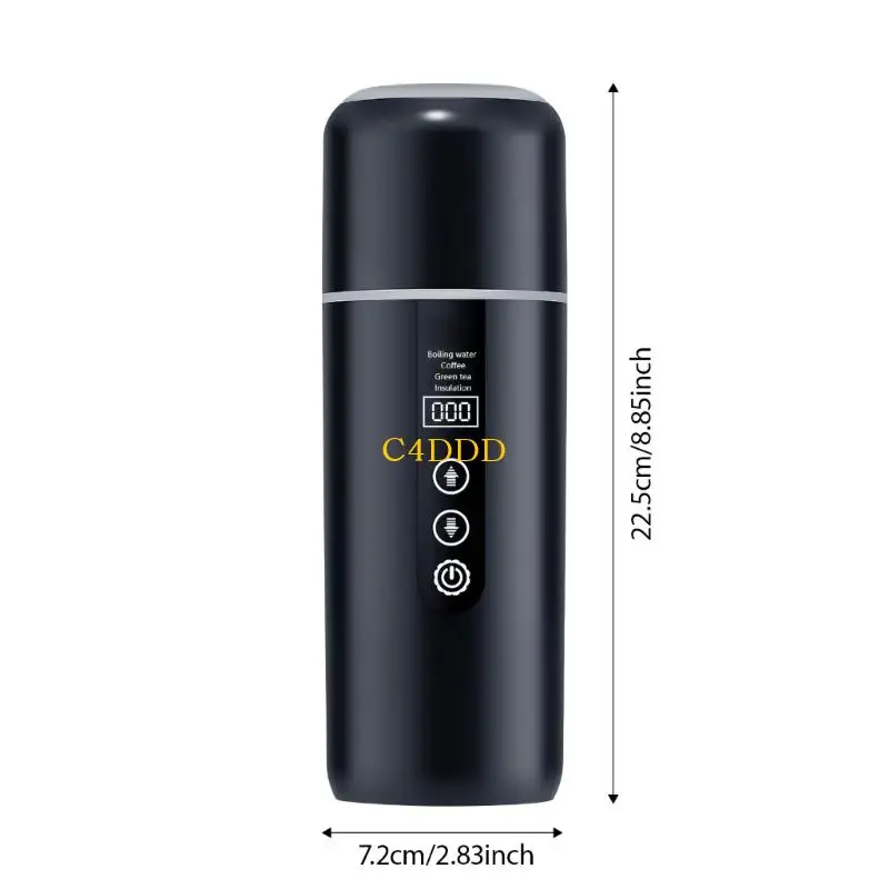 C4DD 즉각적인 온수 이브에 일관된 운반 가능한 전차 커피포트 USB