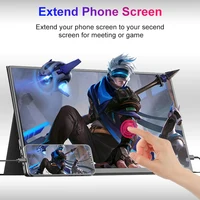 LANLIPU 14 pouces tactile moniteur Portable 1920*1200 pour téléphone Portable ordinateur Portable XBox PS4/5 commutateur Extension d'ordinateur affichage de bureau 3