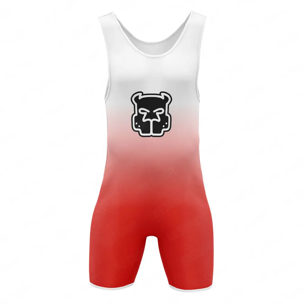Wrestling Singlet Bodysuit Men's Leotard Outfit Underwear Gym One Piece Sleeveless Triathlon Coverall Powerlifting Skinsuit Sports Suit Powerlifting Singlet