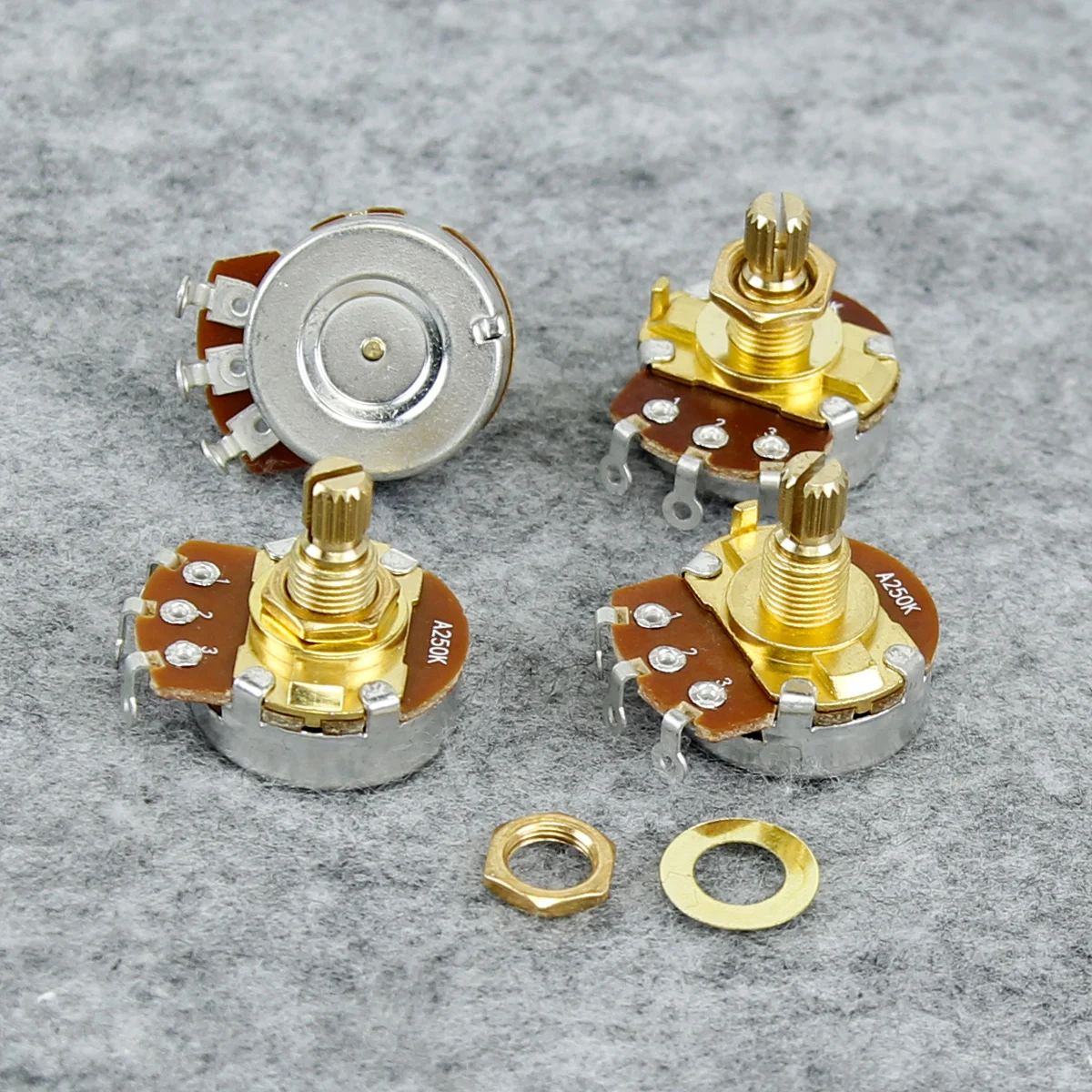 4PCS Potentiometer Guitar Pots 500K 250K Choose Electric Guitar Parts