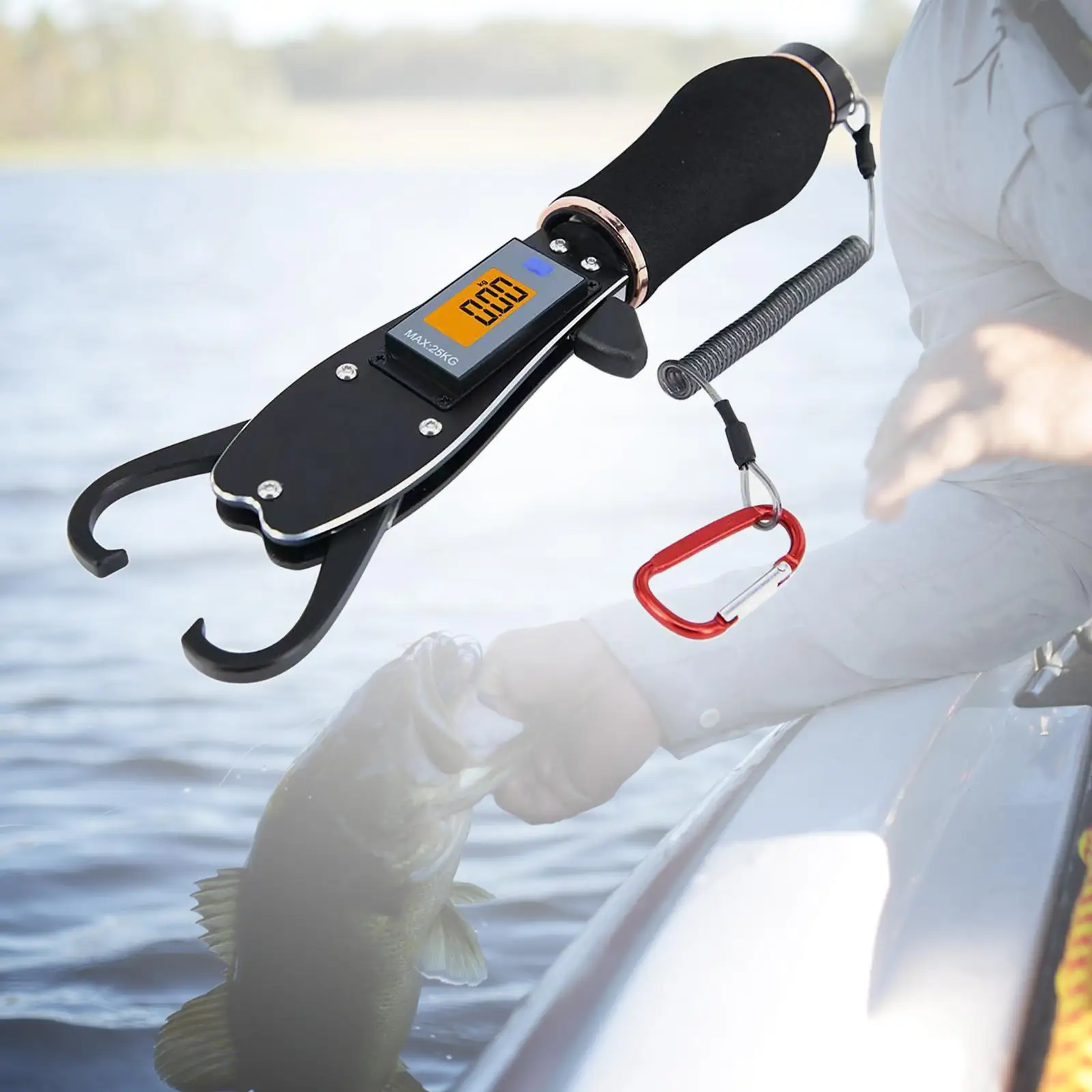 Fish Scale Piscifun Fish Gripper With Digital Memory Function