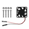 4PCS Brushless CPU Cooling Fan Heatsink Cooler Radiator 3.3V 5V for Raspberry Pi4 Pi3 B+, Pi 3, Pi 2, Pi 1 B+ 3