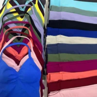 Impact 2 Pieces Set Yoga Leggings Set Women Backless Tank Tops High Waist Scrunch Gym Suit Fitness Clothes Outfit Yoga Set - Image 2