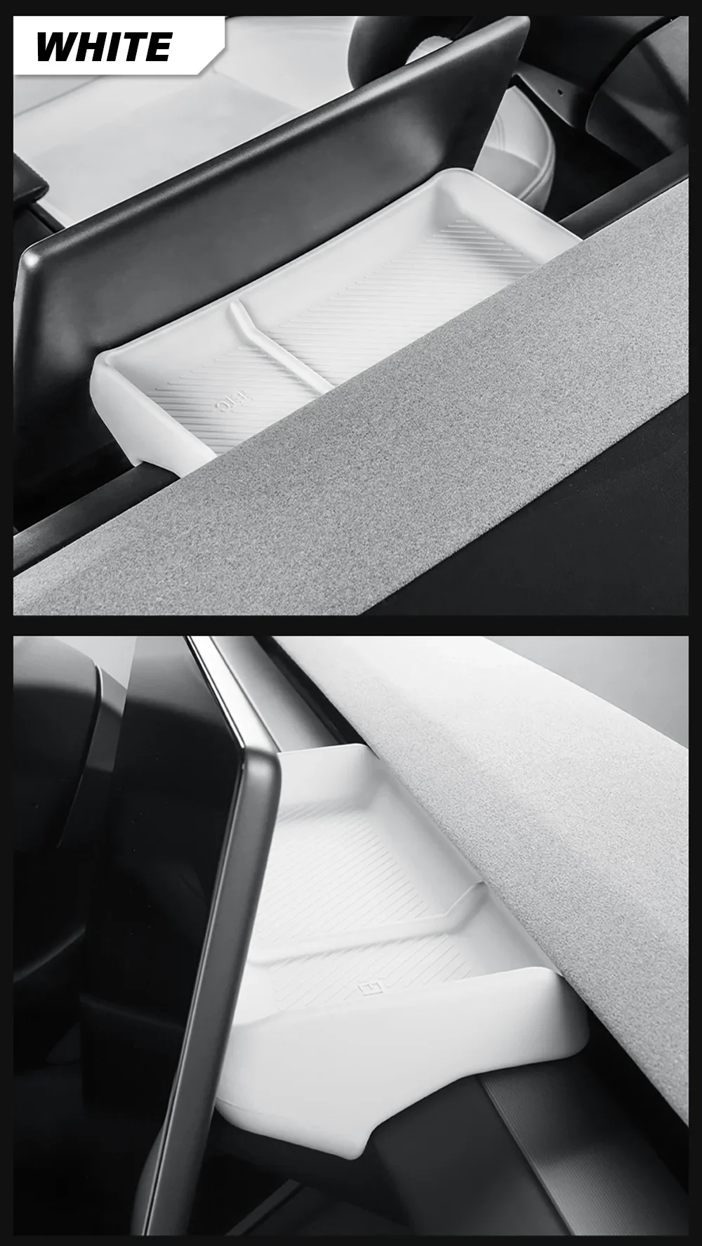 For Tesla New Model 3 Highland 2024 and Model Y Juniper 2025 Rear Screen Storage