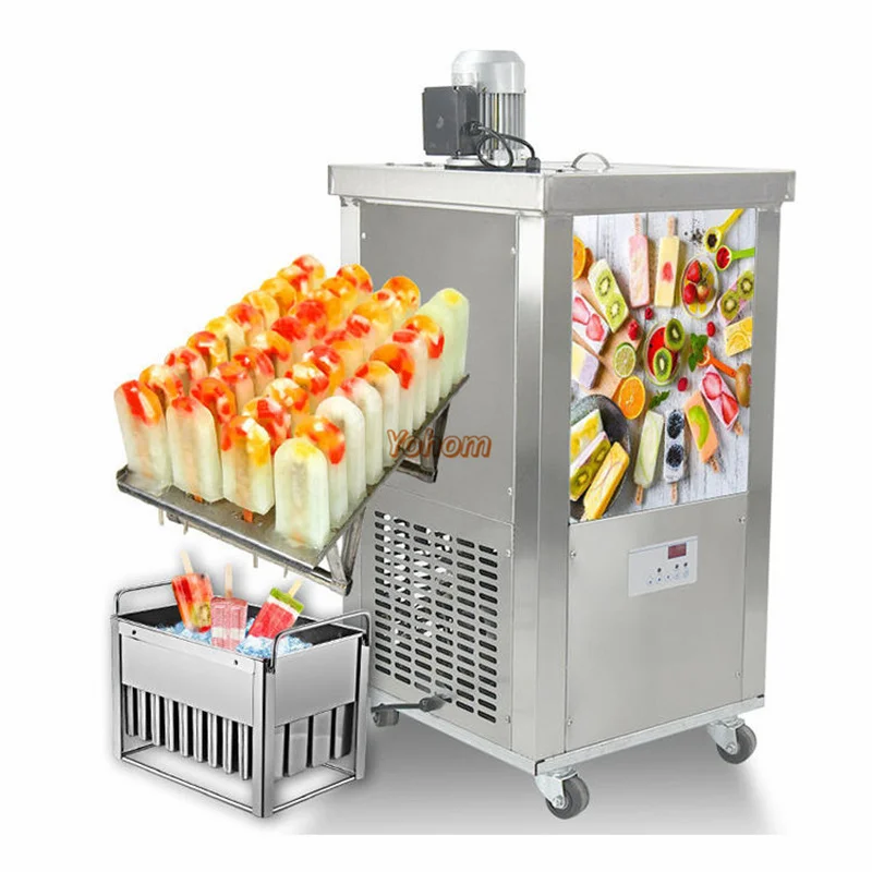 CommercialIceLollyPopsicleMakingMachineStickIceLollipopPop