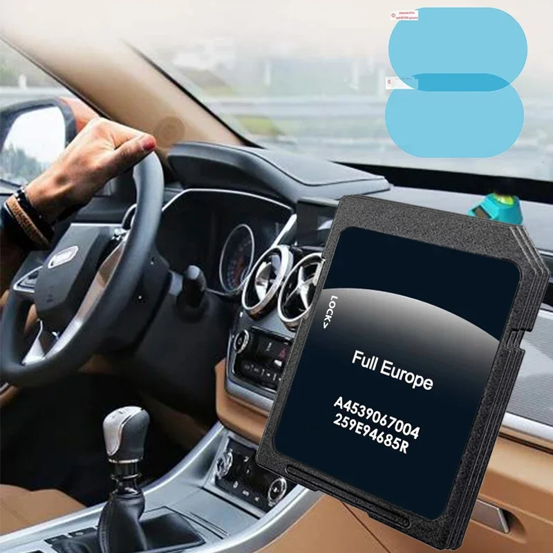 Mappa Gps Per Auto Per Smart 453 Mit Cool & Media Navigation 2023 Sd Card Full Europe System Navi Muslimate Consegna Gratuita